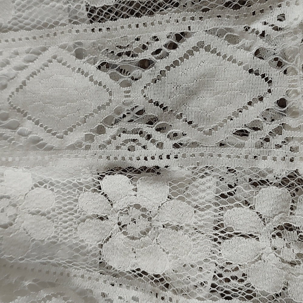 New Boho White Lace Beach Wedding Party Dress - Picture 6 of 8